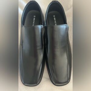 Bruno Marc Black Men's Shoes-Sharp Looking Shoes!👞🖤 Worn Once!